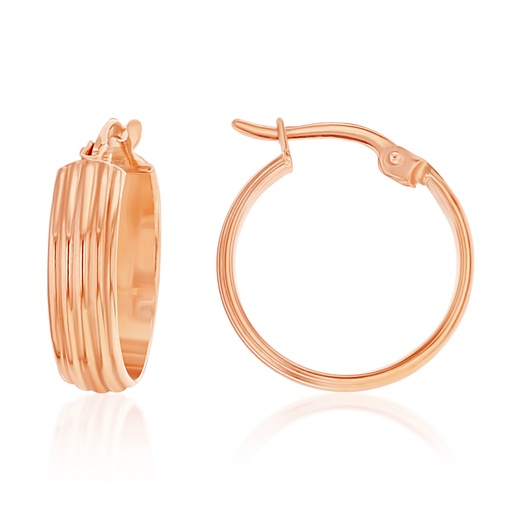 [EAR1168] ### 9R PLAIN STRIPED HOOP