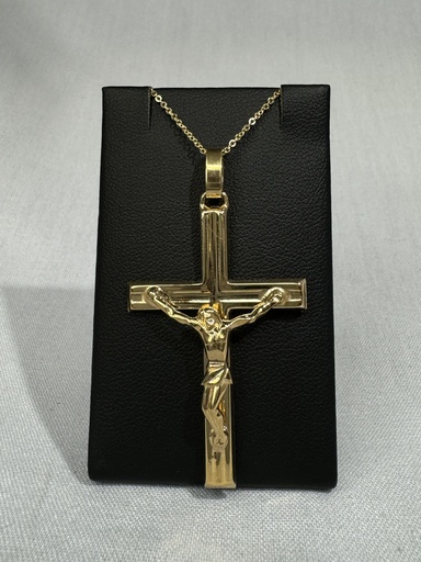 [XX0014] 9Y JUMBO HOLLOW CRUCIFIX - XX0014