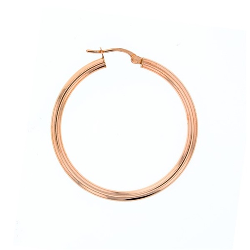 [EAR349] 9P PLAIN 30MM HOOP EARRING