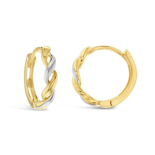 [EAR946] ## 9YW 10MM SWIRL HUGGIES