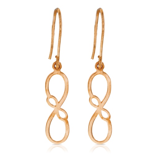 [EAR277-9P] 9P CENTRE INFINITY EARRING