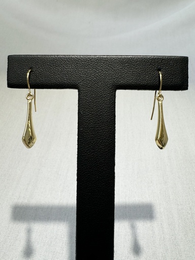 [XX0055] 9Y TEARDROP SWINGING HOOK EARRING - XX0055