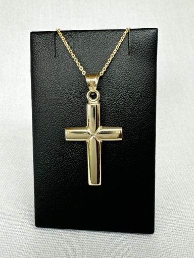 [XX0097] 9Y WIDE DOMED CROSS WITH CENTRE CRISSCROSS - XX0097