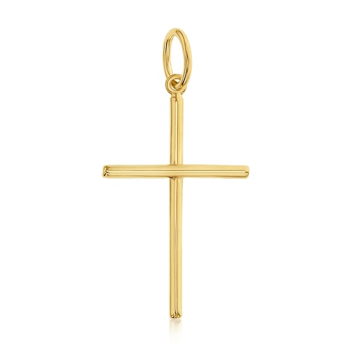 [RCP65] 9Y LARGE FINE SOLID BAR CROSS