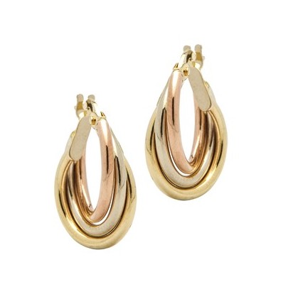 [EAR29] ## 9YWP FANCY HOOP EARRING