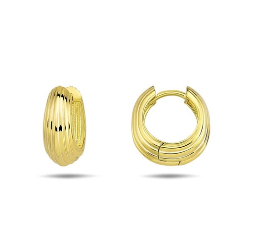 [EAR1179] PREORDER - 9Y RIDGED WIDE TAPERED HUGGIE