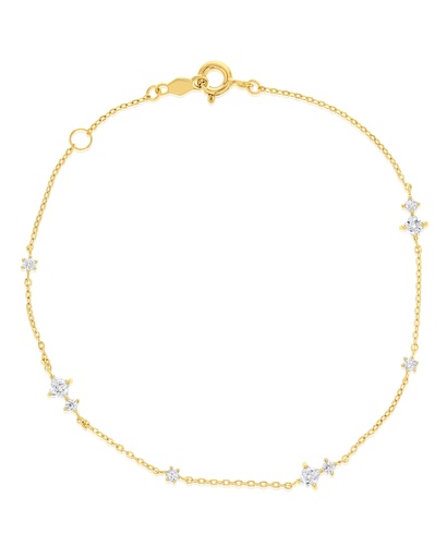 [BB209] 9Y MULTI CZ CONSTELLATION STYLE BRACELET