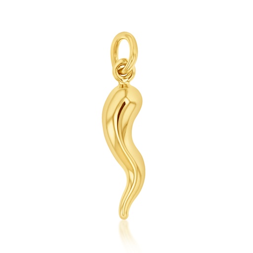 [PD141] 9Y MINI HORN CHILLI PENDANT - 12.5MM