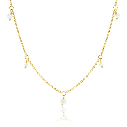 [BB214] 9Y FRESHWATER PEARL DROPLET NECKLACE