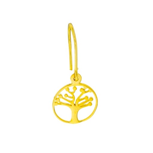 [EAR280-9Y] 9Y TREE OF LIFE EARRING