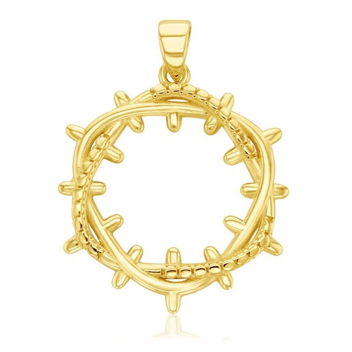 [PD157] 9Y CROWN OF THORNS PENDANT