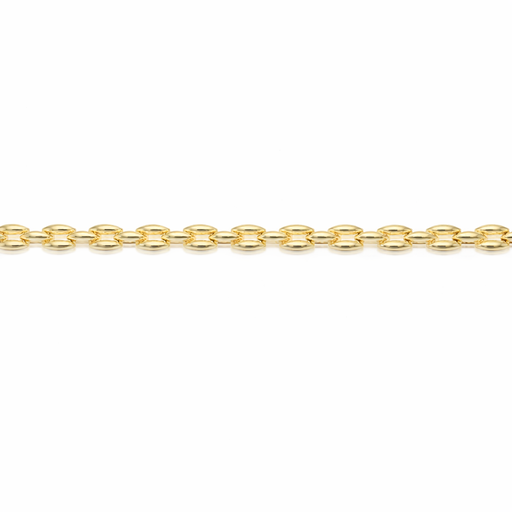 [BB234] 9Y CURVED LINK 2+1 GATE BRACELET
