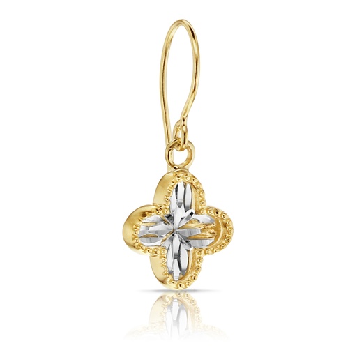 [EAR800] ## 9YW DIA CUT FANCY DROP