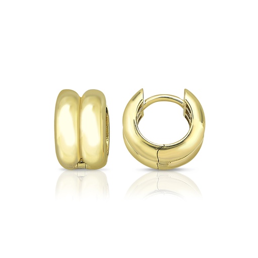[EAR1331] 9Y CHUNKY DOUBLE CURVED HOOP