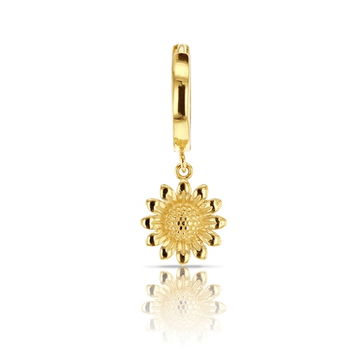 [EAR788] ## 9Y SUNFLOWER DROP HUGGIE