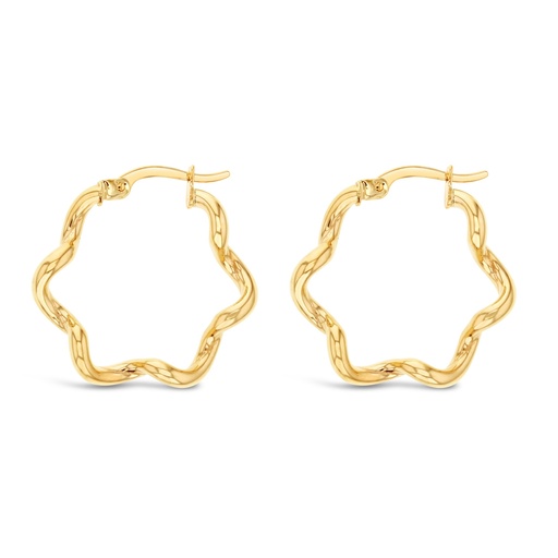 [EAR970] ### 9Y TWIST WAVE HOOP
