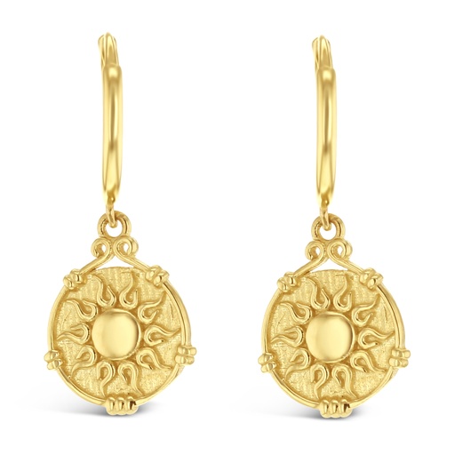 [EAR989] ## 9Y SUN ON FANCY DISC HUGGIE