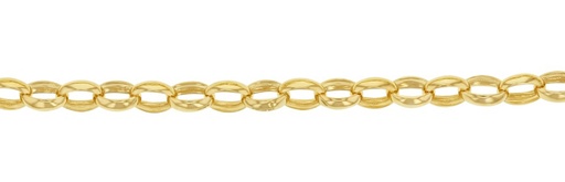SOLID OVAL PLAIN BELCHER 5.7MM