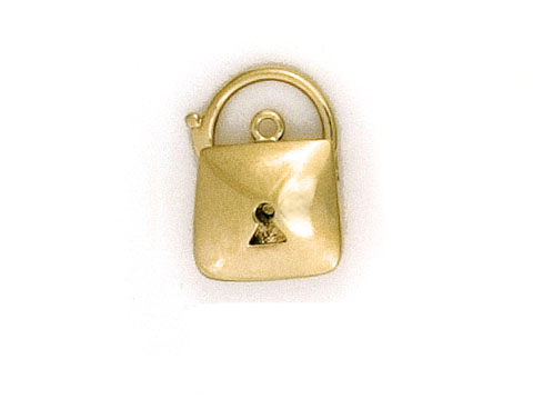 SQUARE PUFF PADLOCK 19MM